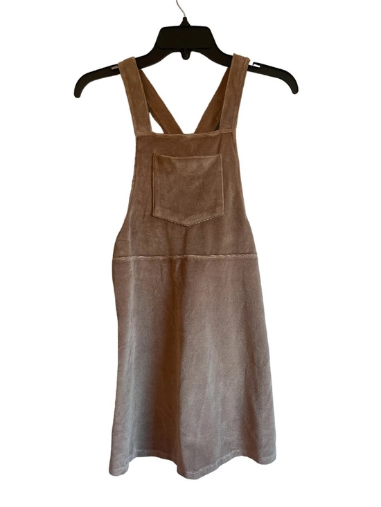 Hollister Dresses & Skirts - Hollister Brown Corduroy Pinafore Dress